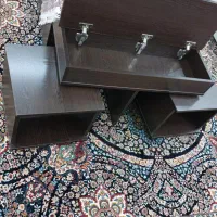 مبل ۷ نفره و میز جلومبلی و ۴ عسلی|مبلمان خانگی و میز عسلی|کرج, چهارصد دستگاه|دیوار