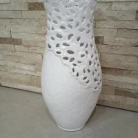 گلدان سرامیکی نوارتفاع ۴۵ س