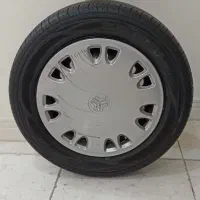 لاستیک کموهو کره ایی درحد به همراه ۴عدد رینگ|قطعات یدکی و لوازم جانبی|پردیس, فاز ۸|دیوار