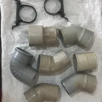 لوله شماره ۸ همراه بست لوله