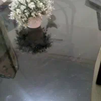 شیشه رو میز