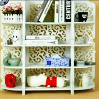 انواع کتابخانه PVC ضدآب و قابل شستشو|کتابخانه، شلف، قفسههای دیواری|اصفهان, سرچشمه|دیوار