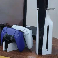 ps5 دو دسته پایه شارژر با بازی