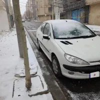 پژو ۲۰۶ اس دی tu5 بی رنگ مدل۸۸