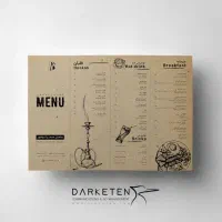 طراح منو کافه