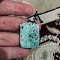 پلاک فیروز قاب نقره|جواهرات|فردیس, قریشی|دیوار