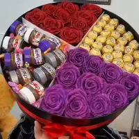 گلهای روبانی وبوکت خرسی|صنایع دستی و سایر لوازم تزئینی|رشت, حمیدیان|دیوار