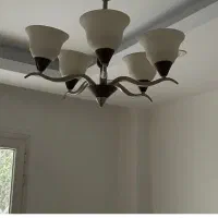 لوستر برنز شیک کاملا سالم ۵ شعله