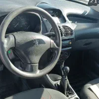 پژو ۲۰۶ مدل ۸۳ نقره ای|خودرو سواری و وانت|بستان آباد, |دیوار