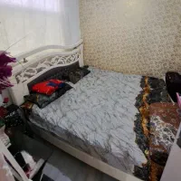تخت خواب سفیدطوسی