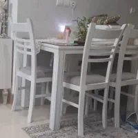 میز،میزناهارخوری سفید