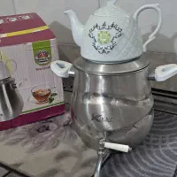 کتری سماوری با قوری نو