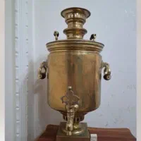 ۴ عدد سماور قدیمی روسی ، سینه کهنه فن نمیشت ح|کلکسیون اشیاء عتیقه|خمین, |دیوار