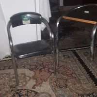 صندلی نماز گذار جنس استیل و چوب نو نو