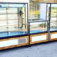 یخچال آکواریمی مکعبی (قنادی)