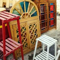 ساخت شلف جاکلدونی زمینی دیواری با چوب روسی