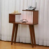 میز تلفن چوبی کلاسیک