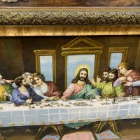 شام آخر برجسته|تابلو فرش|تهران, والفجر|دیوار