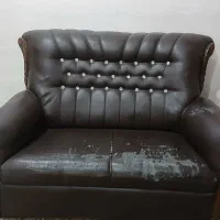مبل هفت نفره چرم