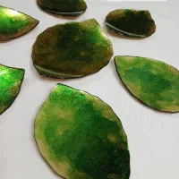 ست پیش دستی طرح برگ آناناس(7تایی)ویترای