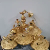 لوستربرنجی شرکت نورسازان|لوستر و چراغ آویز|مشهد, شهرک ابوذر|دیوار