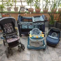 ست سیسمونی آبی کامل سالم