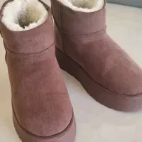 نیم بوت آگ قهوه ای