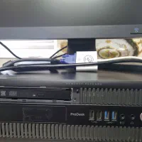 مینی کیس و مانیتور hp