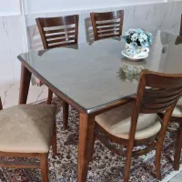 میز غذا خوری ۶ نفره|میز و صندلی غذاخوری|بروجرد, |دیوار