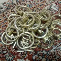 چوب پرده طلایی|پرده، رانر، رومیزی|تهران, بوستان سرخه حصار|دیوار