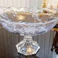 کریستال گل یاقوتی|ظروف سرو و پذیرایی|باغستان, |دیوار