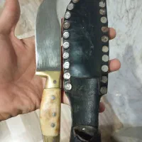 چاقو کمری با غلاف چرمی