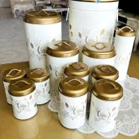 سرویس آشپزخانه ۱۲ پارچه یونیک طرح گندم زار|ظروف نگهدارنده، پلاستیکی، یک‌بارمصرف|تهران, یافت‌آباد|دیوار