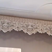 کتیبه سفید طلایی|پرده، رانر، رومیزی|اهر, |دیوار