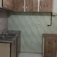 کابینت فلزی درب چوبی  درحدنو ویک گاز سالم