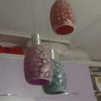 لوستر سه شاخه اتاق|لوستر و چراغ آویز|تبریز, |دیوار