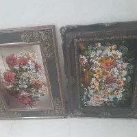 ۲ عدد تابلو فرش  نو نو
