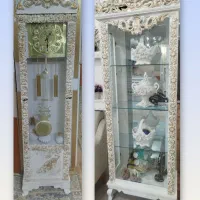 ساعت ایستاده و بوفه