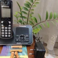گوشی بیسیم پاناسونیک در حد نو|تلفن رومیزی|تهران, نعمت‌آباد|دیوار