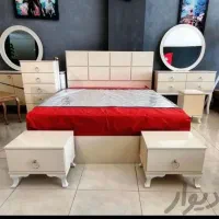 سرویس خواب مدل چوبی ۲۰۲۵|تخت و سرویس خواب|رشت, سیا اسطلخ|دیوار