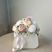 باکس گل شمع