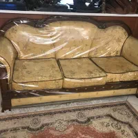 مبلمان وارداتی اصل ترکیه حکاکی چوب و پارچه شانل