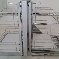 اکسسوری کابینت کنج دیوار|آب‌چکان و نظم‌دهنده ظروف|تهران, حکیمیه|دیوار