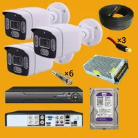 دوربین مداربسته 5MP/پک 3تایی/کیس جدید وارم لایت*|دوربین مداربسته|بندر ماهشهر, |دیوار