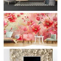 نصاب کاغذ دیواری و نقاشی ساختمان|خدمات پیشه و مهارت|پرند, فاز ۲|دیوار