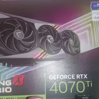 گرافیک MSI RTX 4070ti cpu 12700k و مادبرد و رم