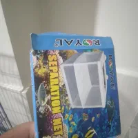 اکواریوم شیشه خم با کل لوازم|ماهی|نسیم‌شهر, |دیوار