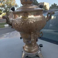 سماور گازی برنجی|کلکسیون اشیاء عتیقه|بجنورد, |دیوار