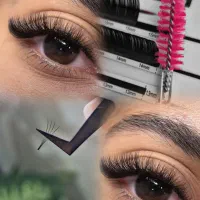 مدل رایگان اکستنشن مژه/خدمات رایگان اکستنشن مژه