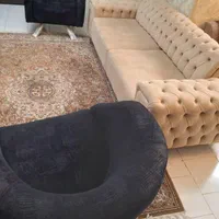 مبلغ راحتی ۵ نفره مکانیزه تخت شو|مبلمان خانگی و میز عسلی|تهران, نیروی هوایی (پیروزی)|دیوار